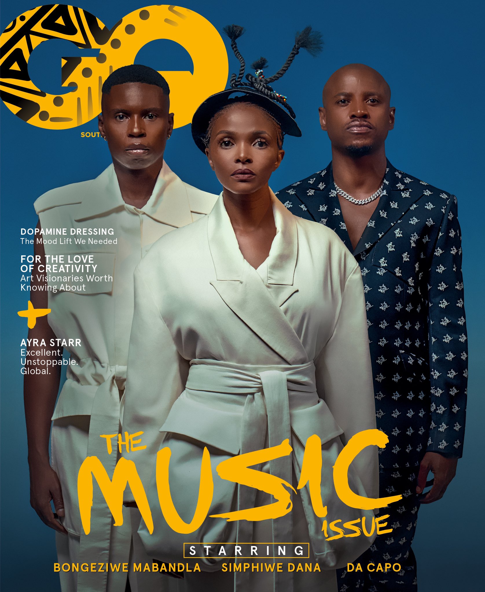 Meet the Cover Stars of GQ South Africa's June/July 2023 Music Issue